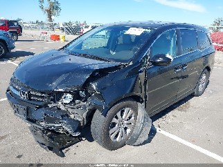 2014 Honda Odyssey, VIN 5FNRL5H62EB102610. Фото 2 з 6 з аукціону IAAI. Каталог авто зі США OpenDataCar.