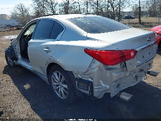 2014 Infiniti Q50, VIN JN1BV7AR4EM688300. Фото 3 з 6 з аукціону IAAI. Каталог авто зі США OpenDataCar.