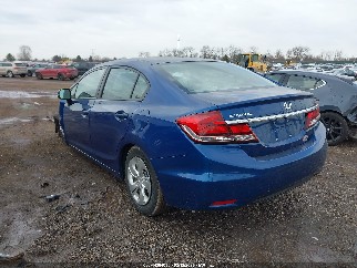 2013 Honda Civic, VIN 19XFB2F57DE078064. Zdjęcie 3 z 6 z aukcji IAAI. Katalog aut z USA OpenDataCar.