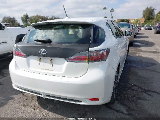 2012 Lexus CT 200h, VIN JTHKD5BH8C2089045. Фото 4 з 6 з аукціону IAAI. Каталог авто зі США OpenDataCar.