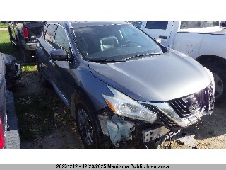 2016 Nissan Murano, VIN 5N1AZ2MH3GN134578. Фото 1 з 6 з аукціону IAAI. Каталог авто зі США OpenDataCar.