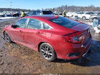 2020 Honda Civic, VIN 19XFC1F38LE200385. Фото 3 з 6 з аукціону IAAI. Каталог авто зі США OpenDataCar.