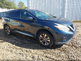 2017 Nissan Murano, VIN 5N1AZ2MG2HN191010. Фото 1 из 6 с аукциона IAAI. Каталог авто из США OpenDataCar.