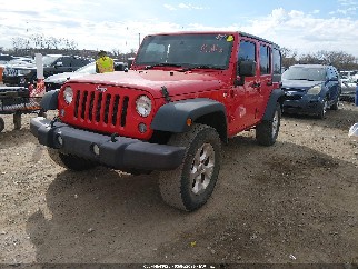 2016 Jeep Wrangler Unlimited, VIN 1C4BJWKG9GL246086. Фото 2 з 6 з аукціону IAAI. Каталог авто зі США OpenDataCar.