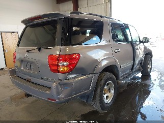 2001 Toyota Sequoia, VIN 5TDBT48A91S053010. Photo 4 of 6 from IAAI auction. OpenDataCar US salvage catalog.