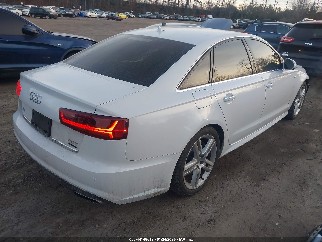 2017 Audi A6, VIN WAUF8AFC6HN054652. Zdjęcie 4 z 6 z aukcji IAAI. Katalog aut z USA OpenDataCar.