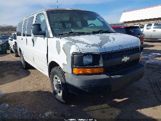 2008 Chevrolet Express 2500, VIN 1GNHG35K081229656. Фото 1 з 6 з аукціону IAAI. Каталог авто зі США OpenDataCar.