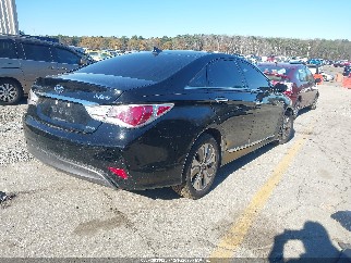 2015 Hyundai Sonata Hybrid, VIN KMHEC4A41FA131636. Фото 4 из 6 с аукциона IAAI. Каталог авто из США OpenDataCar.