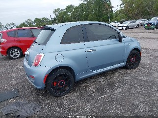 2013 Fiat 500, VIN 3C3CFFBRXDT515174. Фото 4 з 6 з аукціону IAAI. Каталог авто зі США OpenDataCar.