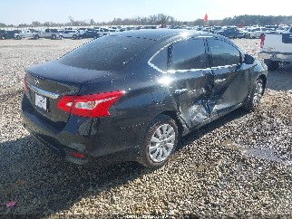 2019 Nissan Sentra, VIN 3N1AB7APXKY457025. Фото 4 з 6 з аукціону IAAI. Каталог авто зі США OpenDataCar.