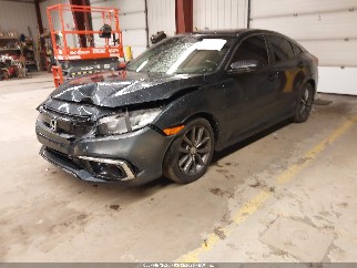 2019 Honda Civic, VIN 19XFC1F33KE008404. Photo 2 of 6 from IAAI auction. OpenDataCar US salvage catalog.