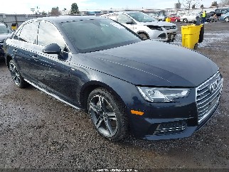 2018 Audi A4, VIN WAUENAF42JA084807. Фото 1 з 6 з аукціону IAAI. Каталог авто зі США OpenDataCar.