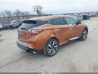 2016 Nissan Murano, VIN 5N1AZ2MH9GN167424. Фото 4 з 6 з аукціону IAAI. Каталог авто зі США OpenDataCar.