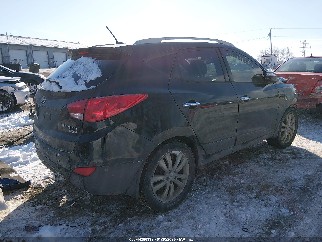 2013 Hyundai Tucson, VIN KM8JU3AC9DU764183. Фото 4 з 6 з аукціону IAAI. Каталог авто зі США OpenDataCar.