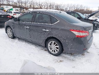 2015 Nissan Sentra, VIN 3N1AB7AP2FL678119. Photo 3 of 6 from IAAI auction. OpenDataCar US salvage catalog.