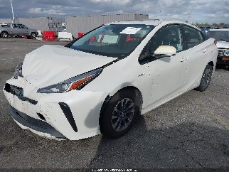 2019 Toyota Prius, VIN JTDKARFU4K3091148. Фото 2 з 6 з аукціону IAAI. Каталог авто зі США OpenDataCar.