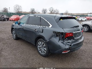2014 Acura MDX, VIN 5FRYD4H47EB023787. Фото 3 з 6 з аукціону IAAI. Каталог авто зі США OpenDataCar.