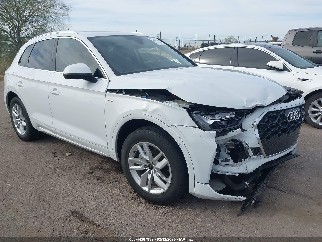 2022 Audi Q5, VIN WA1GAAFYXN2064650. Photo 1 of 6 from IAAI auction. OpenDataCar US salvage catalog.