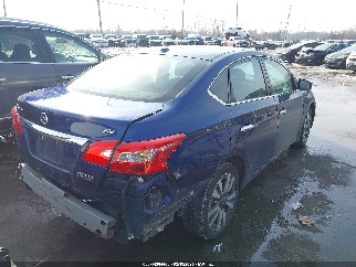 2019 Nissan Sentra, VIN 3N1AB7AP3KY294170. Фото 4 з 6 з аукціону IAAI. Каталог авто зі США OpenDataCar.