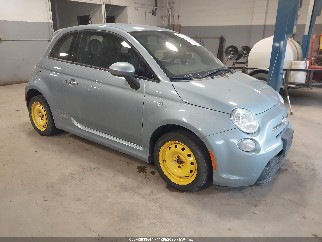 2015 Fiat 500E, VIN 3C3CFFGE7FT709654. Фото 1 из 6 с аукциона IAAI. Каталог авто из США OpenDataCar.