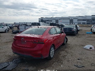 2019 Hyundai Accent, VIN 3KPC24A34KE077469. Фото 4 з 6 з аукціону IAAI. Каталог авто зі США OpenDataCar.