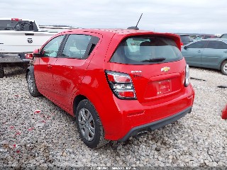 2020 Chevrolet Sonic, VIN 1G1JG6SB8L4117963. Фото 3 з 6 з аукціону IAAI. Каталог авто зі США OpenDataCar.