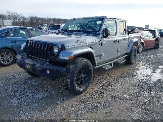 2021 Jeep Gladiator, VIN 1C6HJTAG6ML548318. Фото 2 из 6 с аукциона IAAI. Каталог авто из США OpenDataCar.