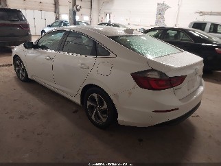 2019 Honda Insight, VIN 19XZE4F54KE014772. Фото 3 из 6 с аукциона IAAI. Каталог авто из США OpenDataCar.