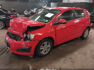 2016 Chevrolet Sonic, VIN 1G1JC6SG1G4144015. Фото 2 з 6 з аукціону IAAI. Каталог авто зі США OpenDataCar.