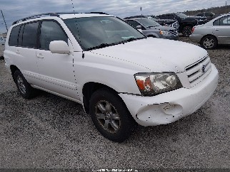 2007 Toyota Highlander, VIN JTEEP21A570191084. Фото 1 з 6 з аукціону IAAI. Каталог авто зі США OpenDataCar.