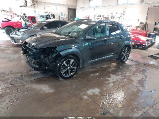 2018 Hyundai Kona, VIN KM8K3CA50JU097654. Zdjęcie 2 z 6 z aukcji IAAI. Katalog aut z USA OpenDataCar.