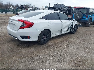2019 Honda Civic, VIN 2HGFC2F63KH507404. Фото 4 з 6 з аукціону IAAI. Каталог авто зі США OpenDataCar.