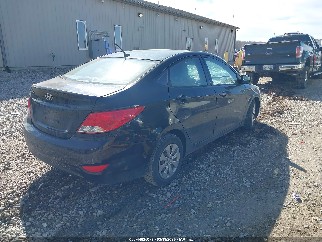 2016 Hyundai Accent, VIN KMHCT4AE3GU943956. Фото 4 з 6 з аукціону IAAI. Каталог авто зі США OpenDataCar.