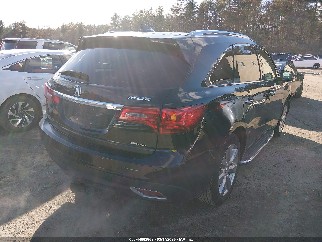 2016 Acura MDX, VIN 5FRYD4H96GB047187. Фото 4 з 6 з аукціону IAAI. Каталог авто зі США OpenDataCar.