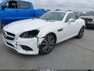 2018 Mercedes-benz SLC-Class, VIN WDDPK3JA8JF151951. Фото 2 з 6 з аукціону IAAI. Каталог авто зі США OpenDataCar.
