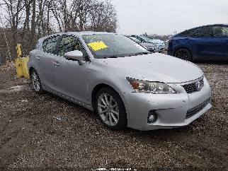 2011 Lexus CT 200h, VIN JTHKD5BH9B2018354. Фото 1 з 6 з аукціону IAAI. Каталог авто зі США OpenDataCar.