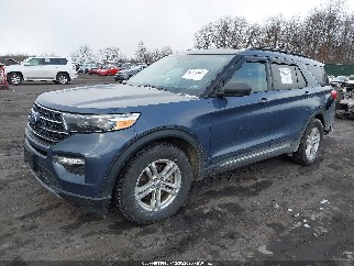 2021 Ford Explorer, VIN 1FMSK8DHXMGA76822. Фото 2 из 6 с аукциона IAAI. Каталог авто из США OpenDataCar.