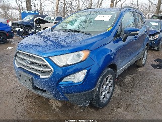 2019 Ford EcoSport, VIN MAJ6S3GL9KC287075. Фото 2 з 6 з аукціону IAAI. Каталог авто зі США OpenDataCar.