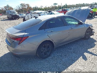 2022 Hyundai Elantra, VIN KMHLM4AGXNU307241. Фото 4 з 6 з аукціону IAAI. Каталог авто зі США OpenDataCar.