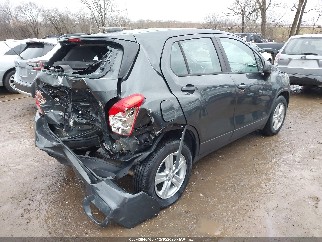 2019 Chevrolet Trax, VIN 3GNCJKSB6KL382763. Фото 4 з 6 з аукціону IAAI. Каталог авто зі США OpenDataCar.