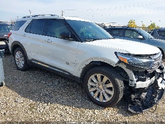 2022 Ford Explorer, VIN 1FM5K8LC5NGB65444. Фото 1 з 6 з аукціону IAAI. Каталог авто зі США OpenDataCar.