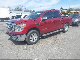2017 Nissan Titan, VIN 1N6AA1E52HN522944. Фото 2 из 6 с аукциона IAAI. Каталог авто из США OpenDataCar.